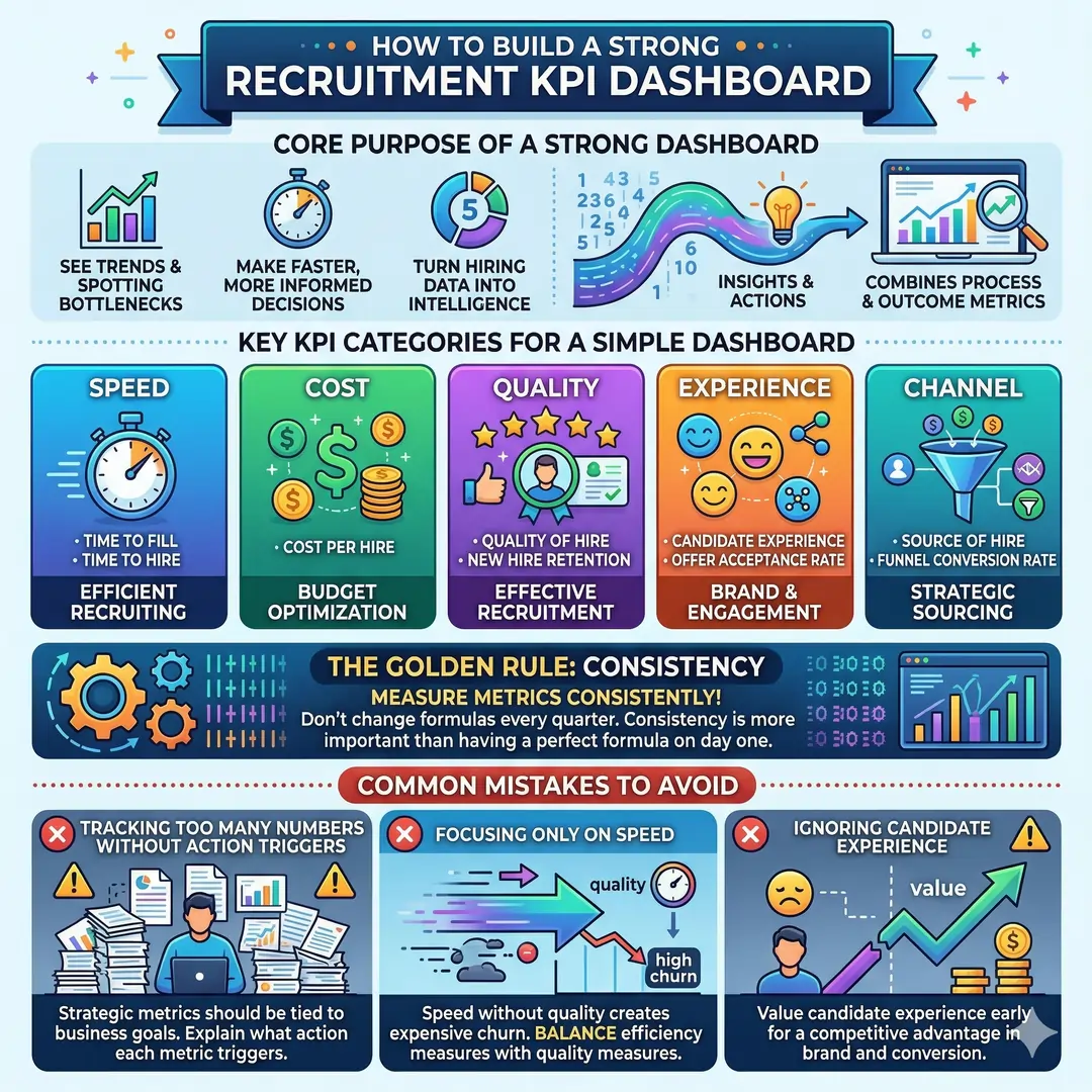 How to Build a Strong Recruitment KPI Dashboard