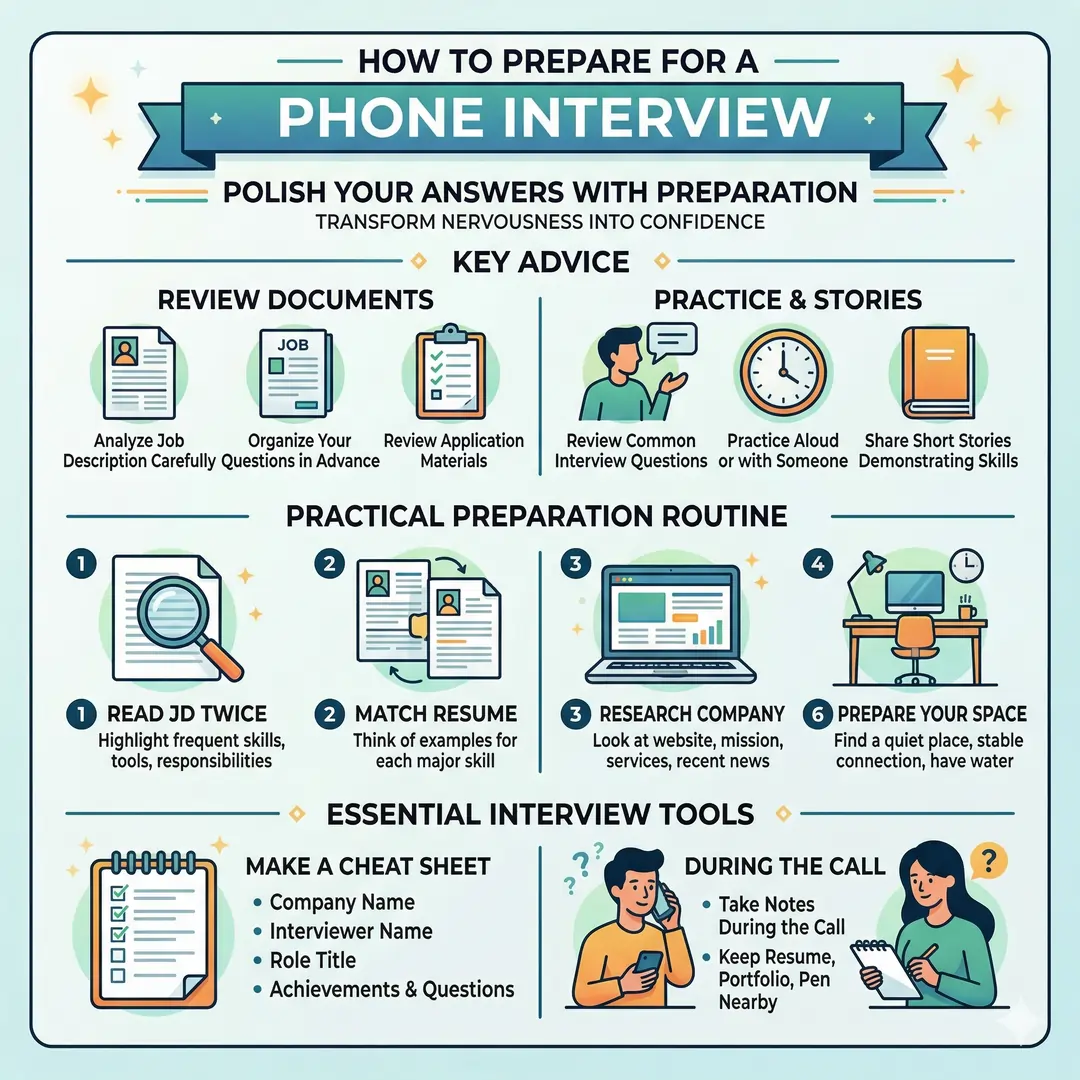 How to Prepare for a Phone Interview How to Prepare for a Phone Interview