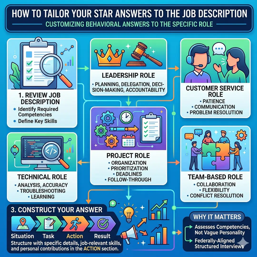 How to Tailor STAR Answers to the Job Description How to Tailor STAR Answers to the Job Description