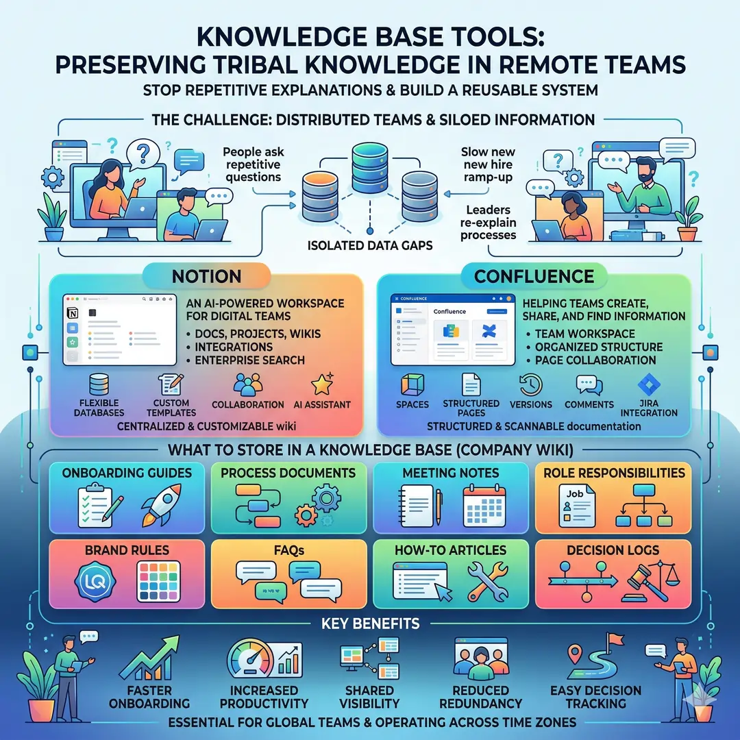 Knowledge Base Tools That Keep Tribal Knowledge from Disappearing