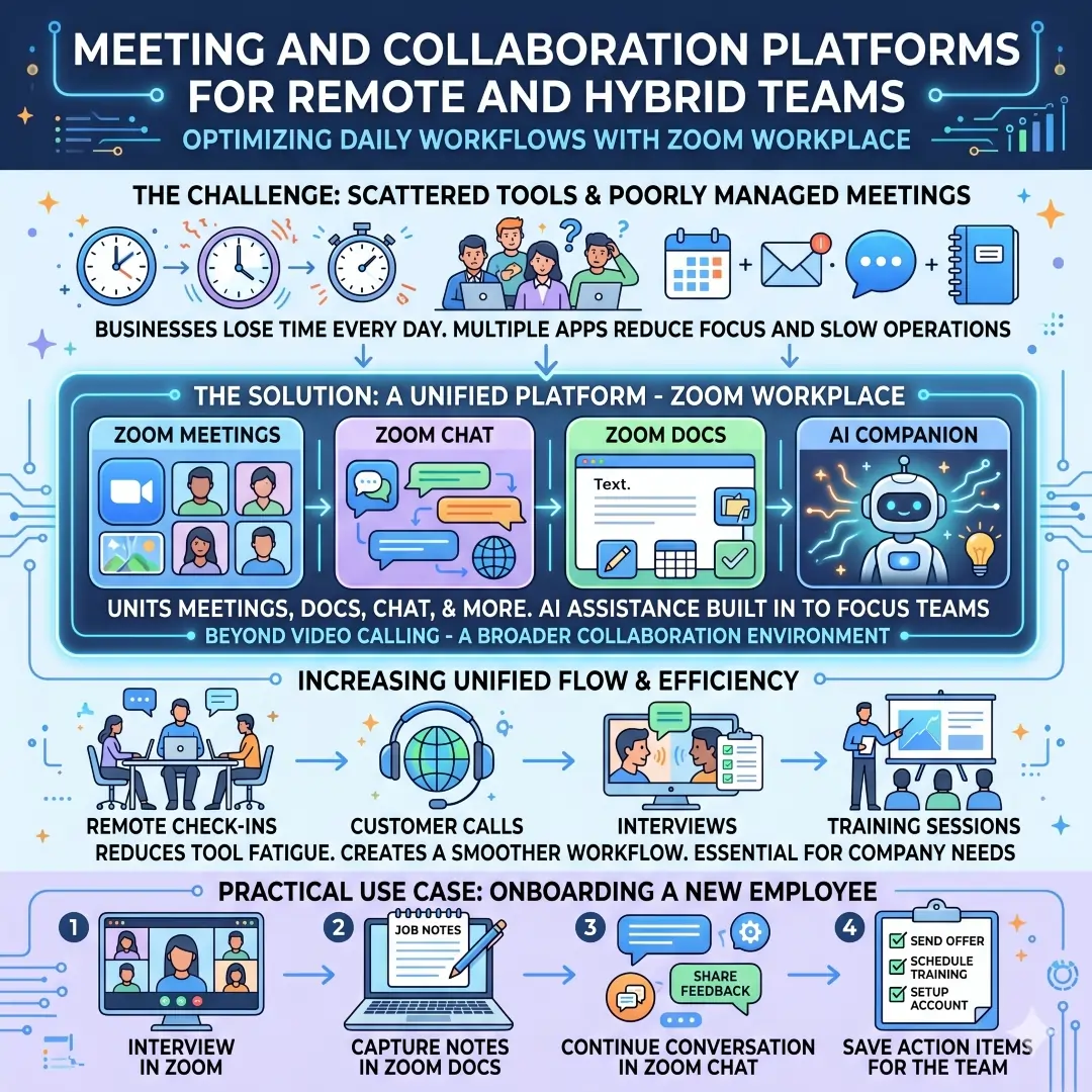 Meeting and Collaboration Platforms for Remote and Hybrid Teams