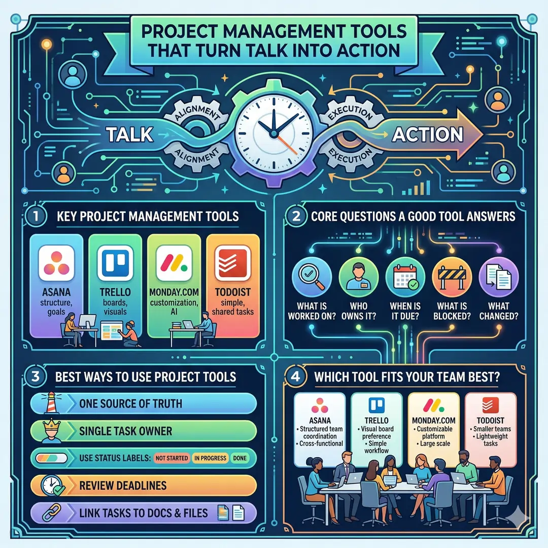 Project Management Tools That Turn Talk Into Action