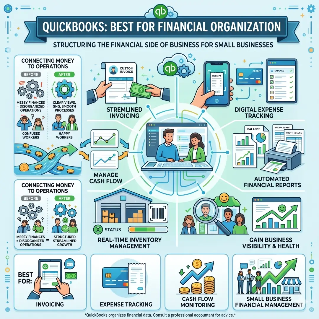 QuickBooks: Best for Financial Organization