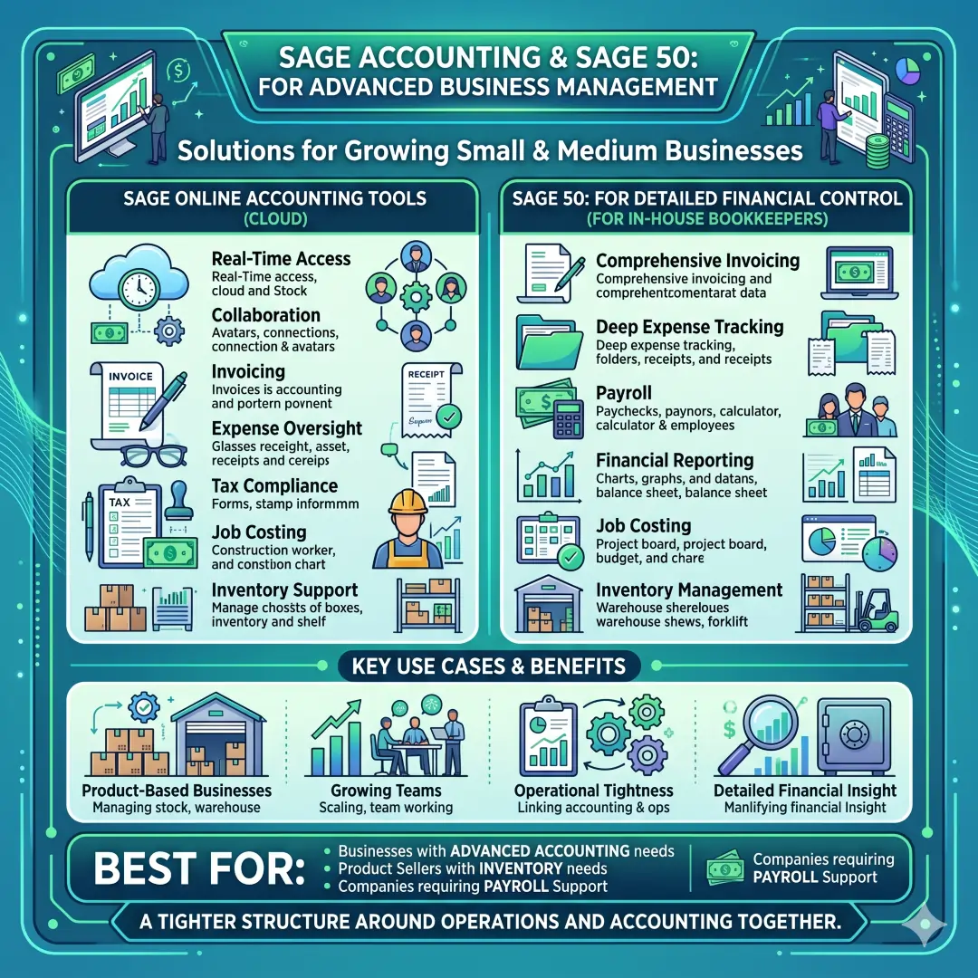 Sage Accounting and Sage 50