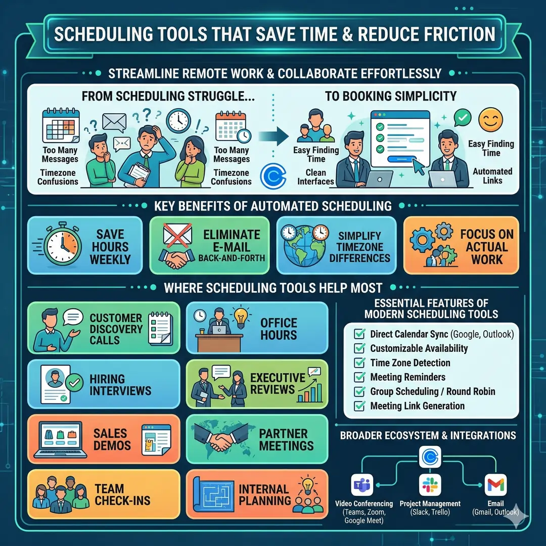 Scheduling Tools That Save Time and Reduce Friction