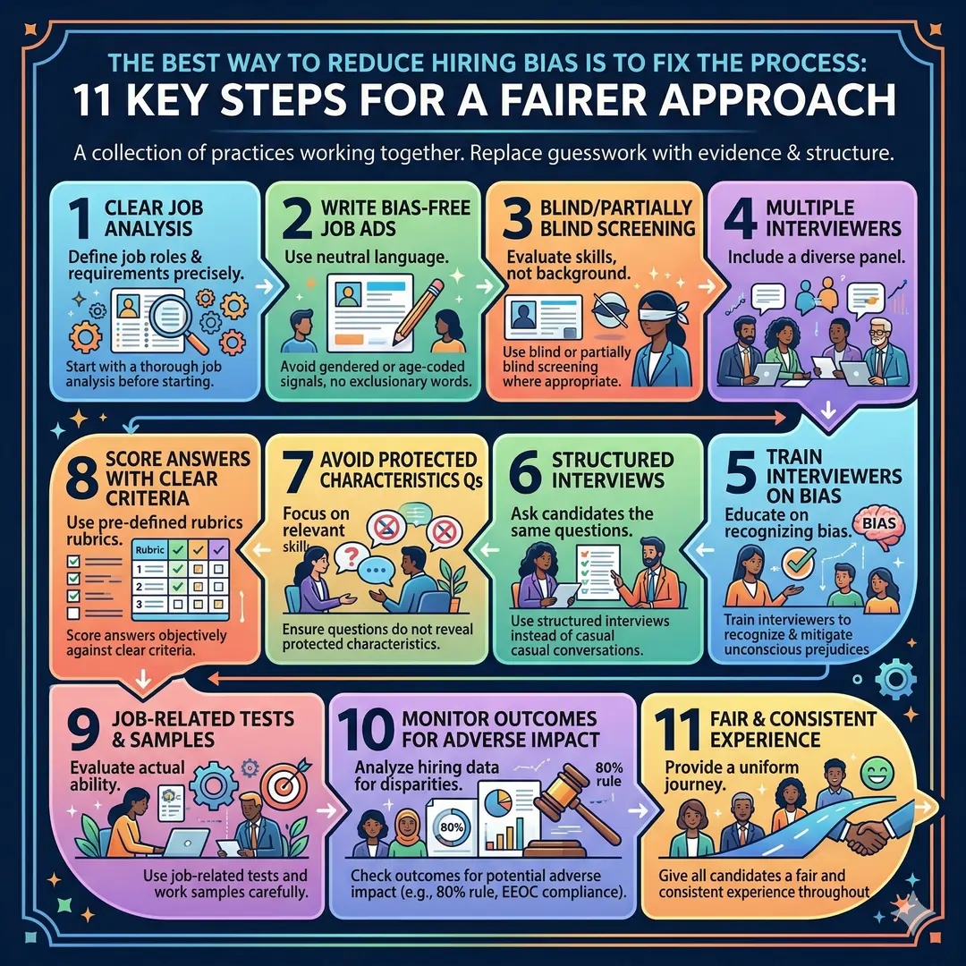 The Best Way to Reduce Hiring Bias Is to Fix the Process. The Best Way to Reduce Hiring Bias Is to Fix the Process