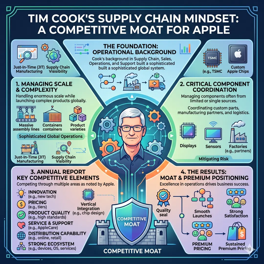 Tim Cook’s Supply Chain Mindset