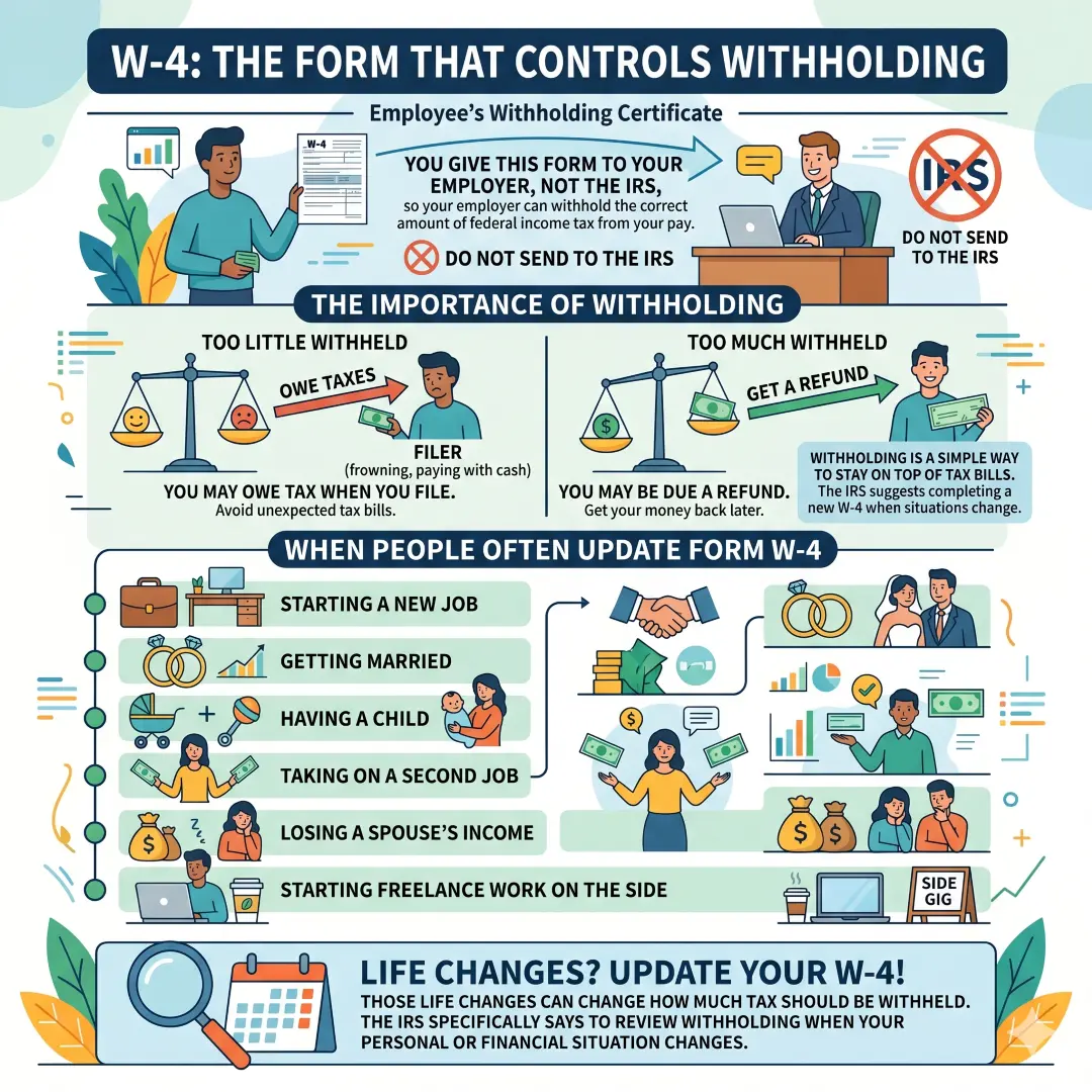 W-4: The Form That Controls Withholding