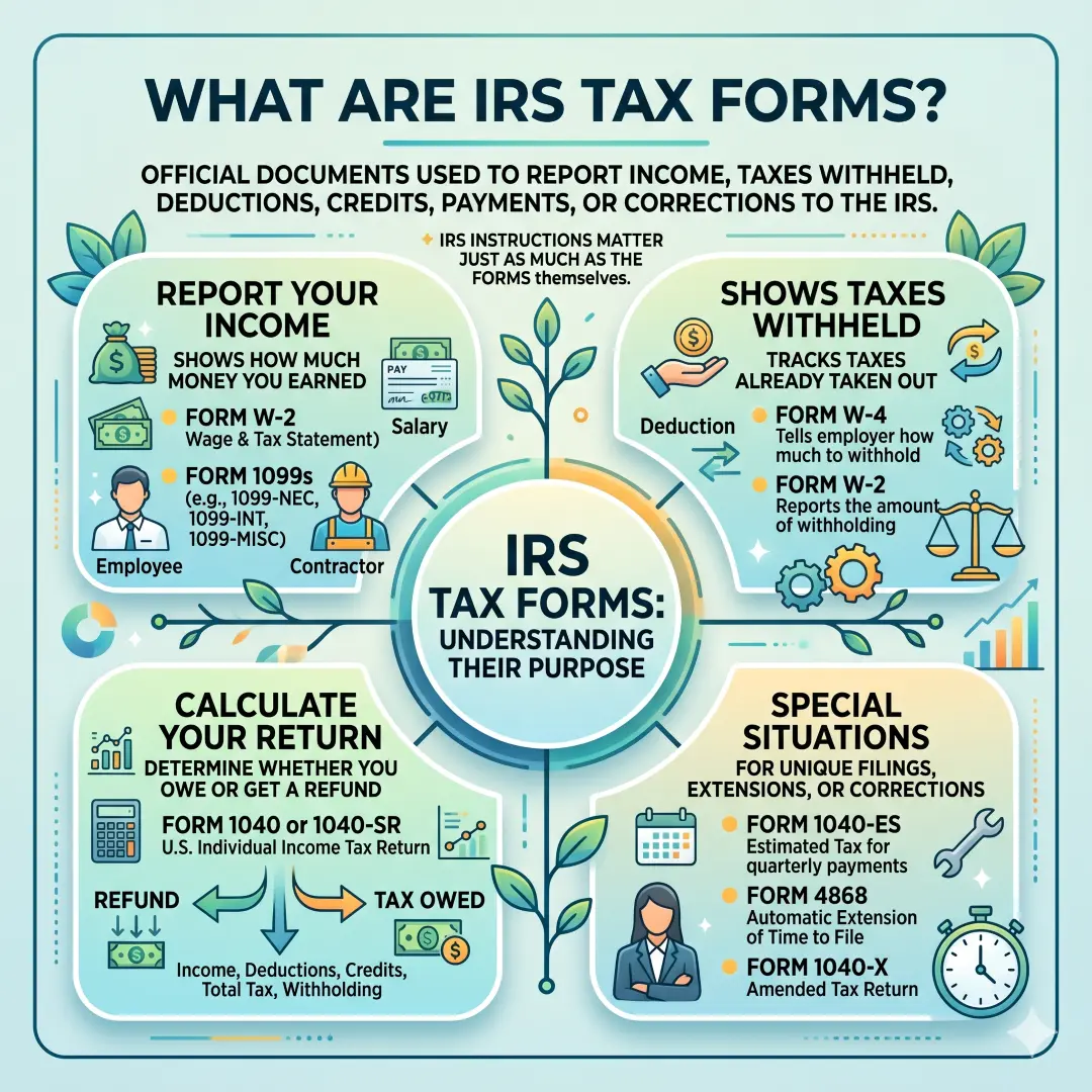 What Are IRS Tax Forms?