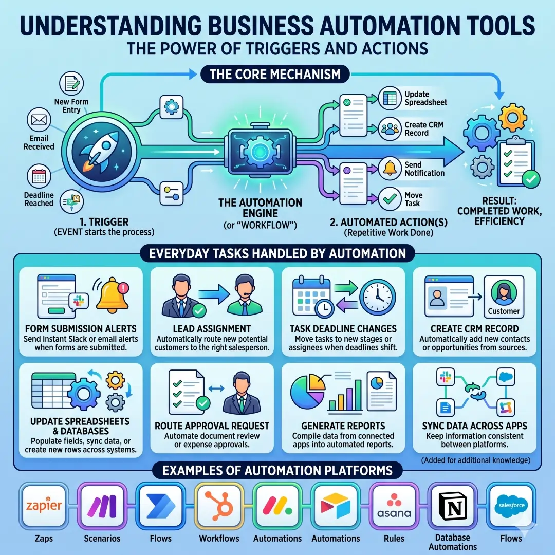 What Business Automation Tools Actually Do