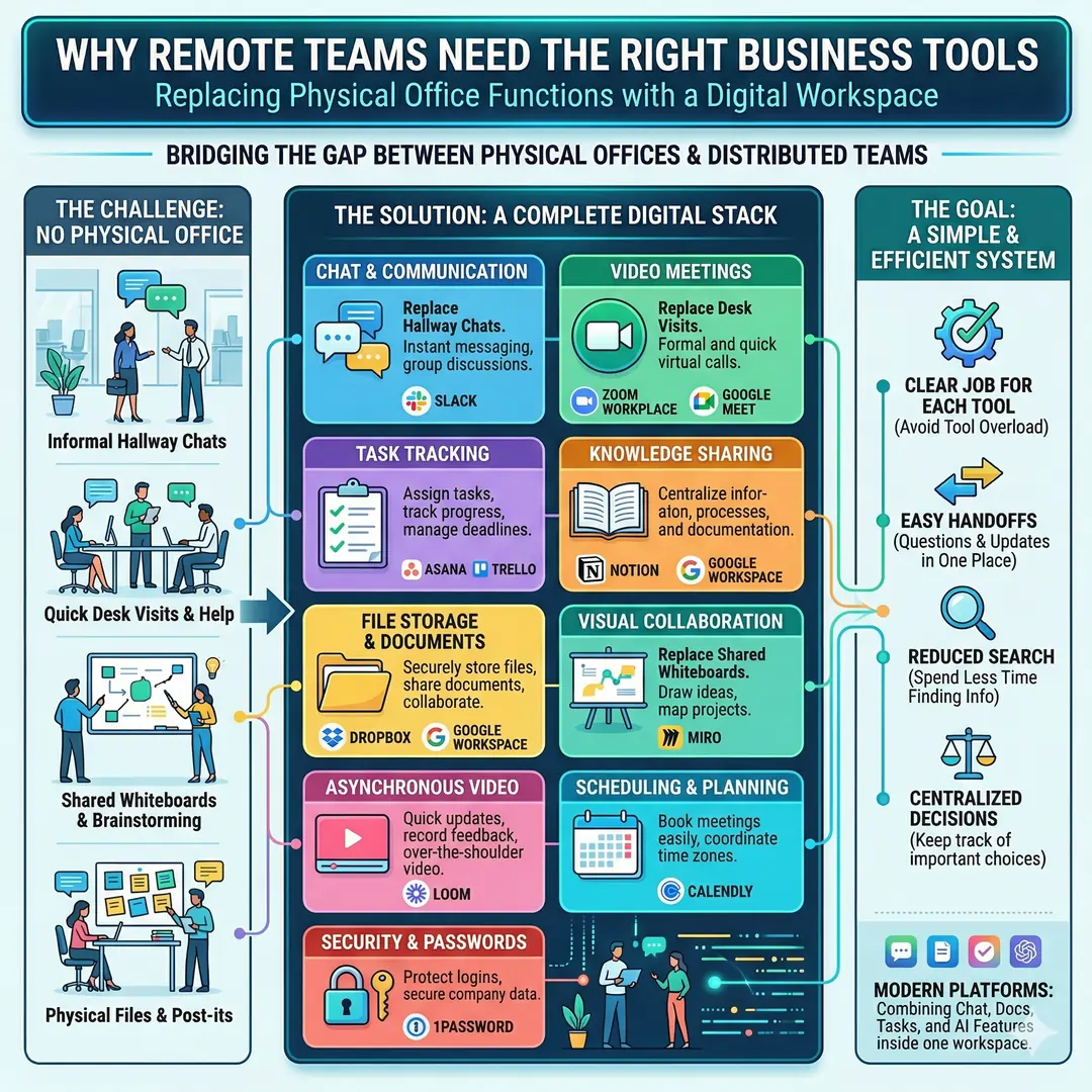 Why Remote Teams Need the Right Business Tools