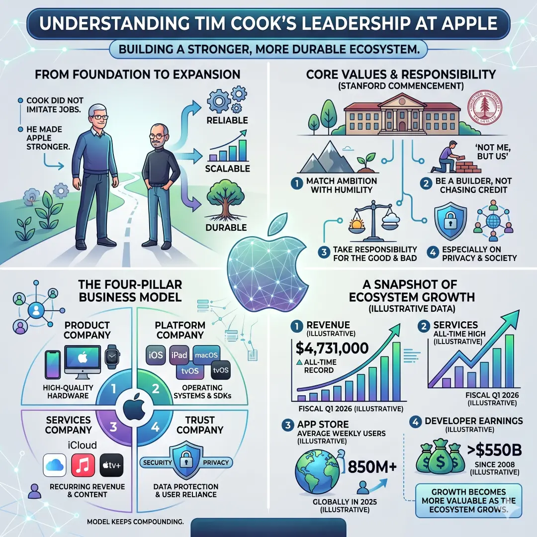 Why Tim Cook’s leadership stands out