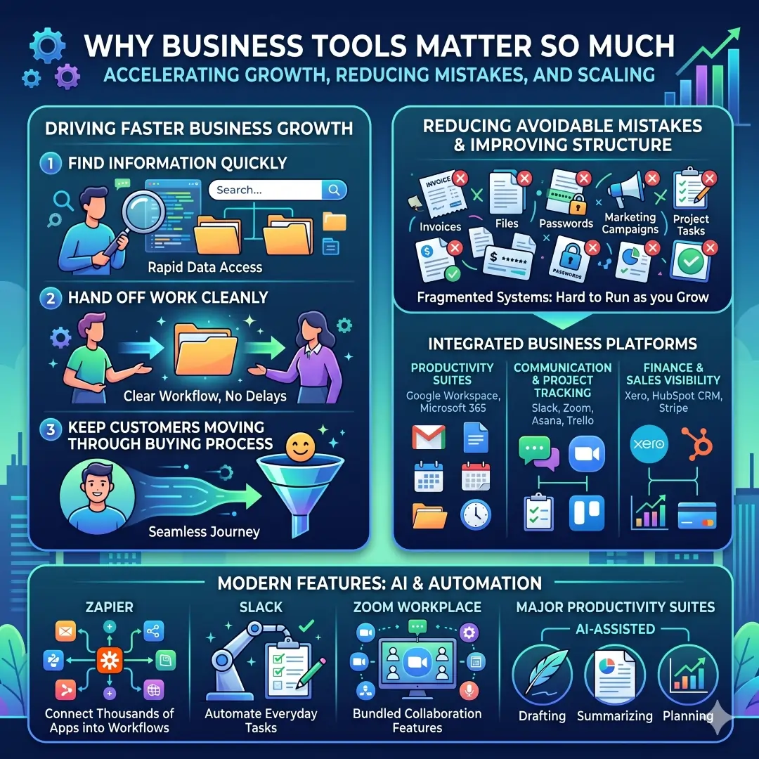 Why business tools matter so much