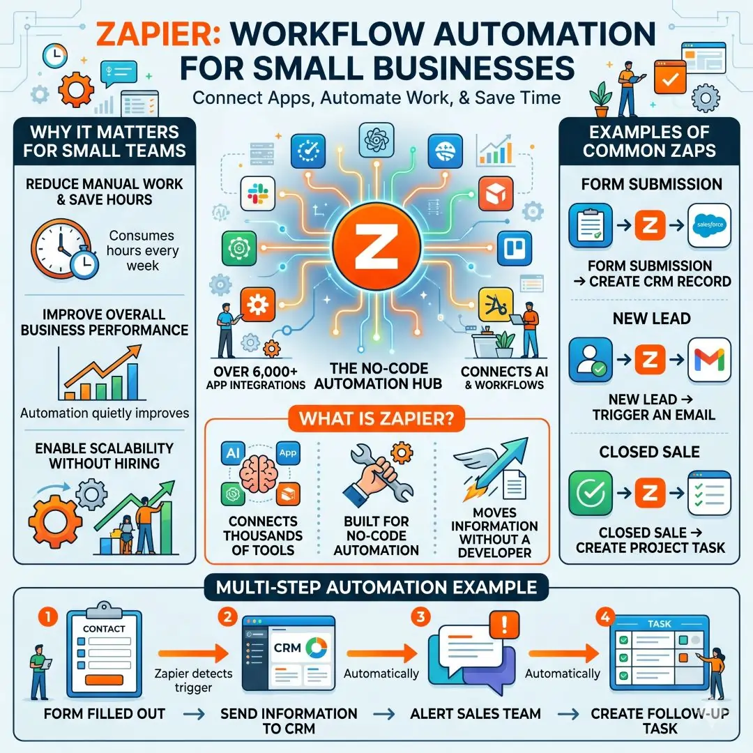 Zapier for workflow automation