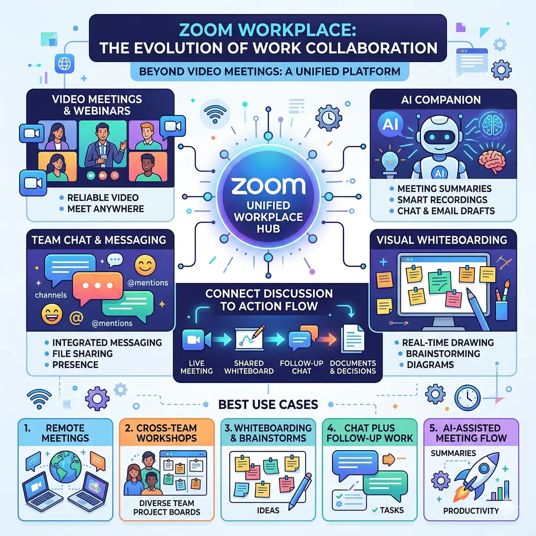 Zoom Workplace: Best for Meetings That Connect to the Rest of Work Zoom Workplace: Best for Meetings That Connect to the Rest of Work
